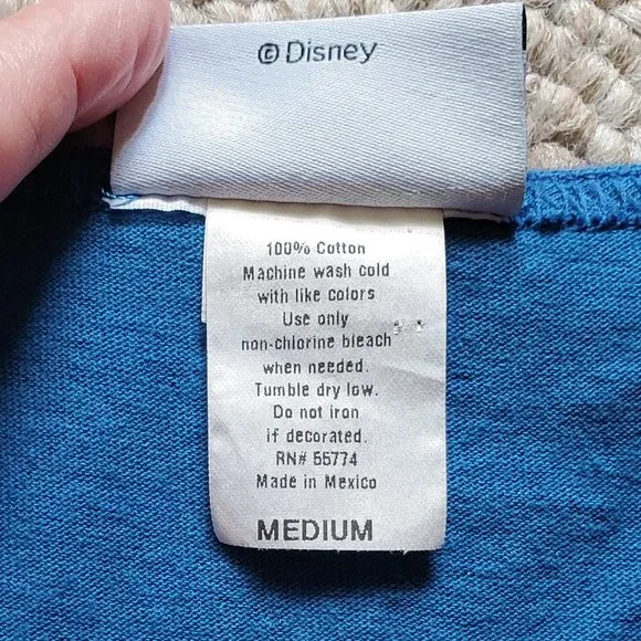 Vintage 1990s Disneyland Resort Mickey Mouse Silkscreened Colorful Tank Top - Picture 5 of 5